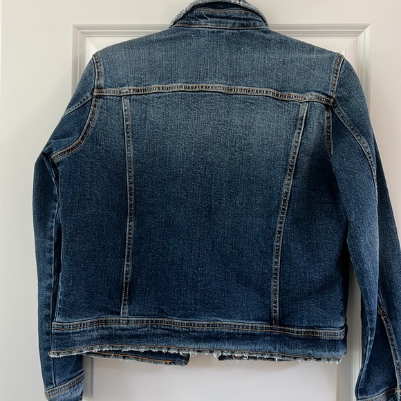 Zara Dark Blue Denim Jacket - Picture 3 of 5